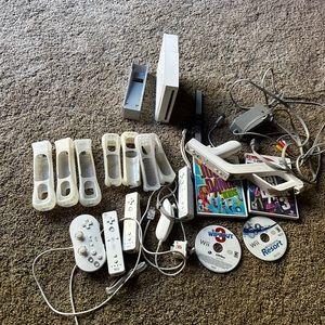 Wii console and accessories